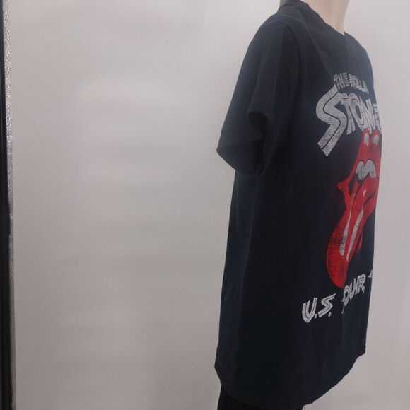 NEW Hollister Women's Medium Must Have Black Rolling Stones US Tour '78 Tee - Picture 4 of 5